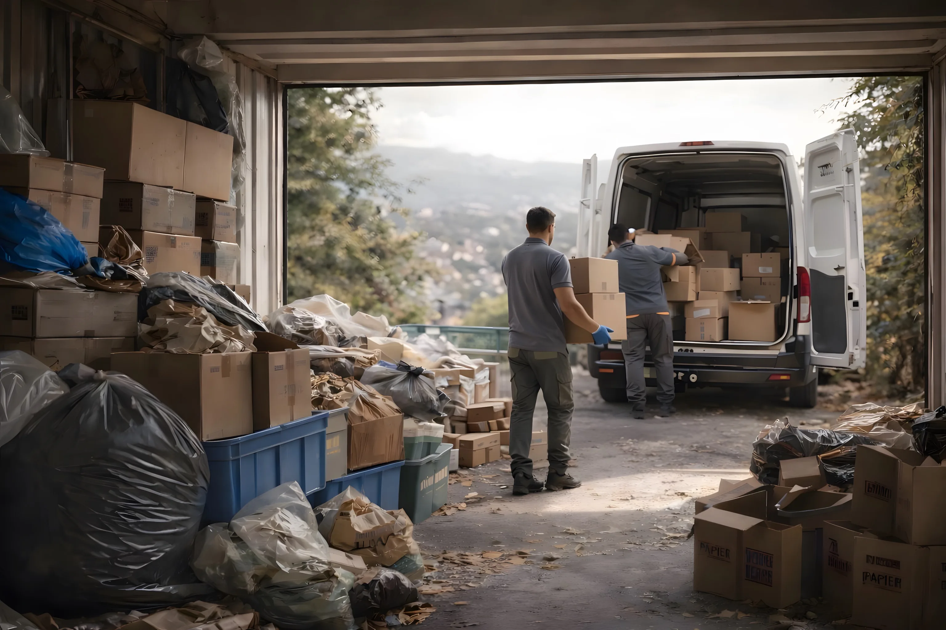 Flash Débarras Monthey - Chargement camion et évacuation professionnelle en Suisse romande