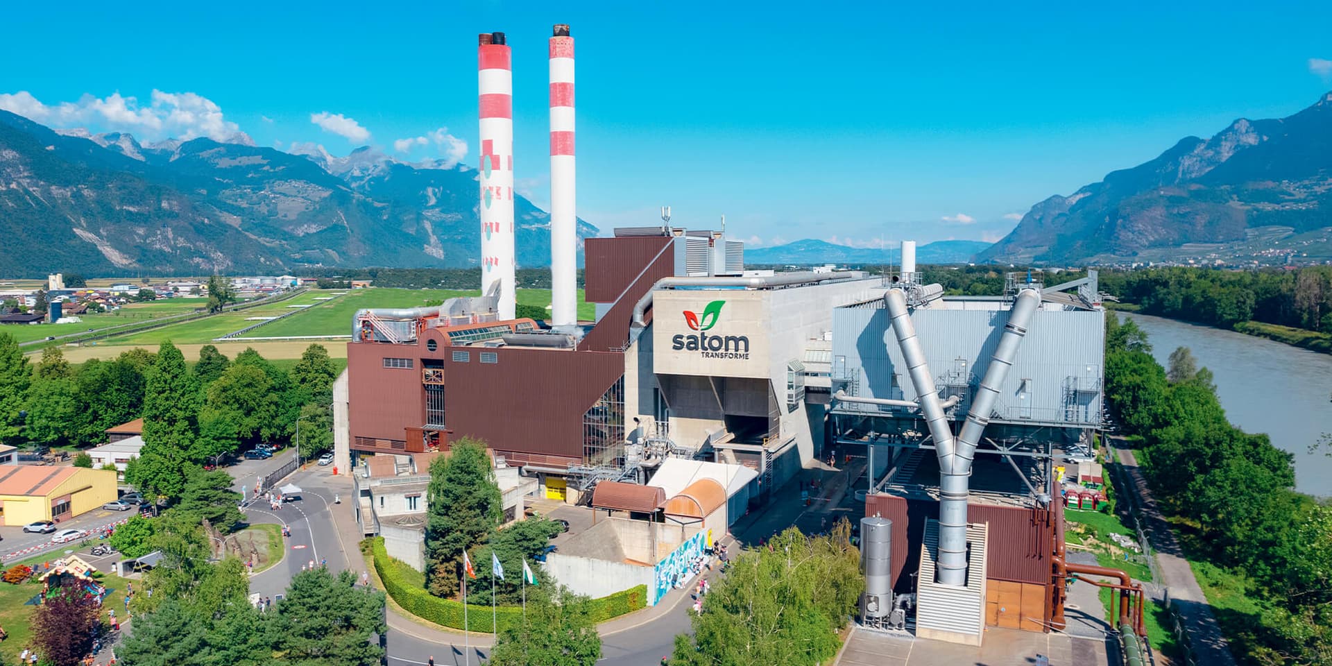 SATOM - Centre de tri et valorisation des déchets en Suisse